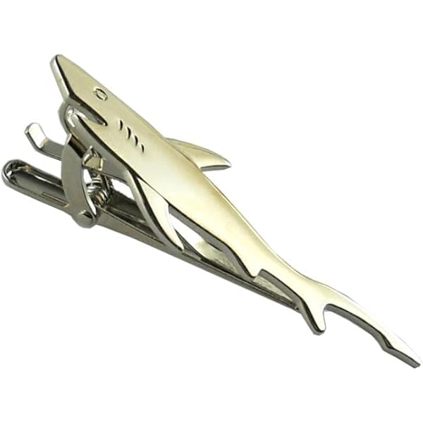 Amazon.co.jp: ［MG-M］ ネクタイピン ユニーク シャーク サメ